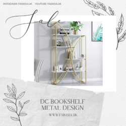 FabAsia DC Bookshelf Metalic Design 1