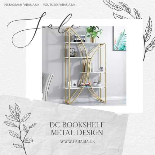 FabAsia DC Bookshelf Metalic Design 1