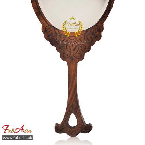 FabAsia ELO Carved Hand Mirror 4