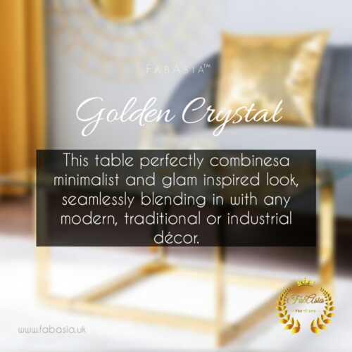 FabAsia Golden Crystal Table 3