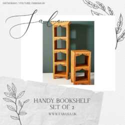 FabAsia Handy Bookshelf set of 2 4