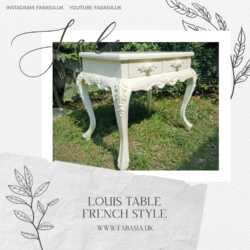 FabAsia Louis Table French Style 8