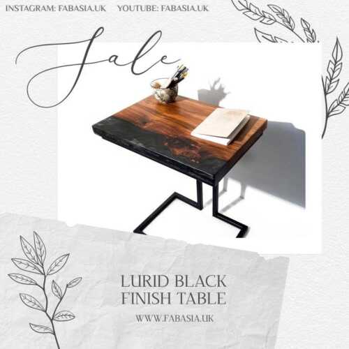 FabAsia Lurid Black Finish Table 2