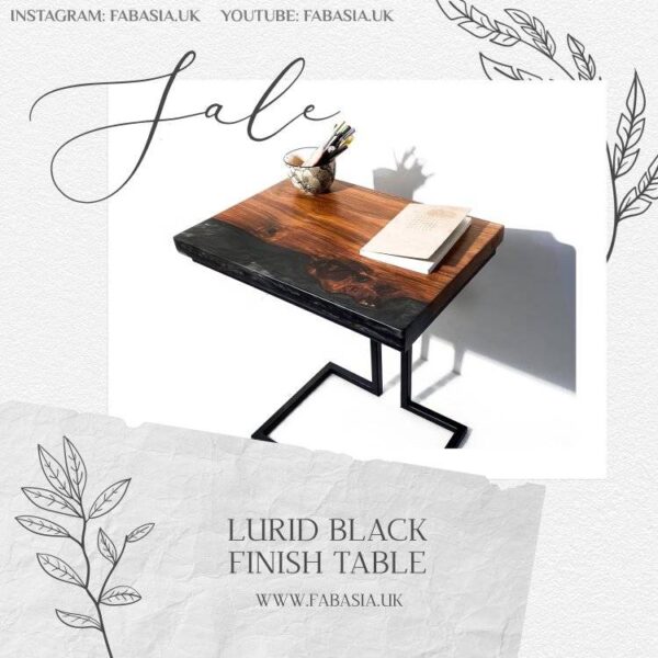 Lurid Black Finish Table 2