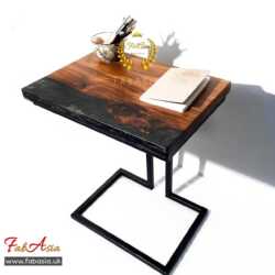 FabAsia Lurid Black Finish Table 7