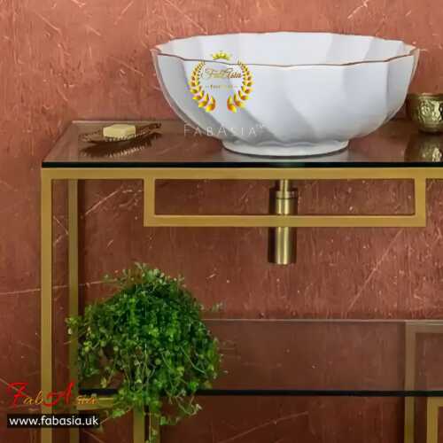 FabAsia Meplo Wash Basin with Mirror 4