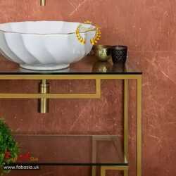 FabAsia Meplo Wash Basin with Mirror 5