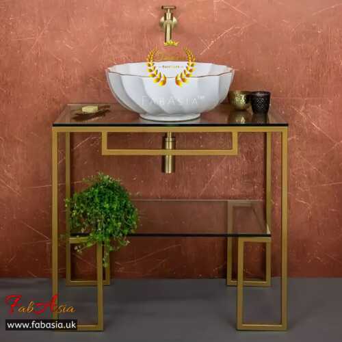 FabAsia Meplo Wash Basin with Mirror 7