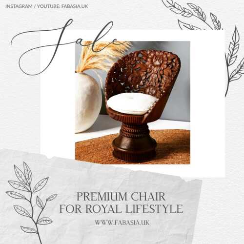 FabAsia Premium Chair for Royal Lifestyle 6