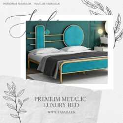 FabAsia Premium Metalic Luxury Bed 2