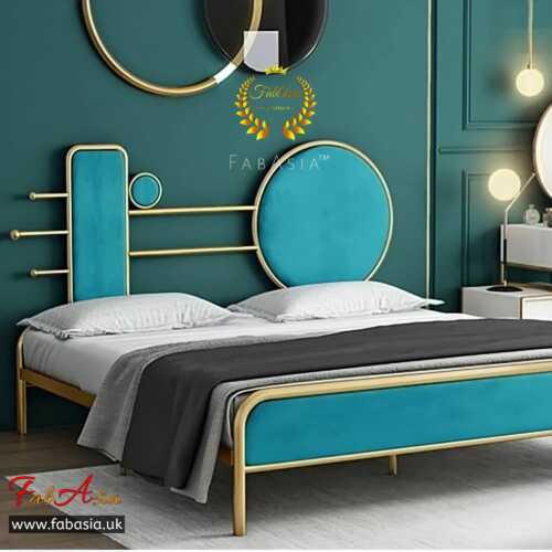 FabAsia Premium Metalic Luxury Bed 3