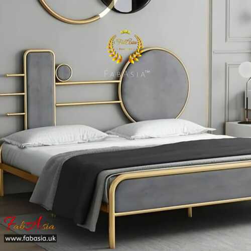 FabAsia Premium Metalic Luxury Bed 6