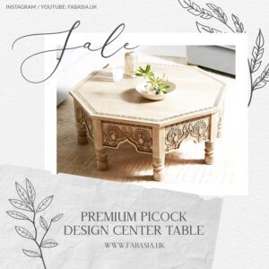 Premium Peacock Design Center Table 5
