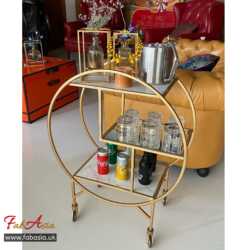 FabAsia Rokvy Wheel Serving Tray 2