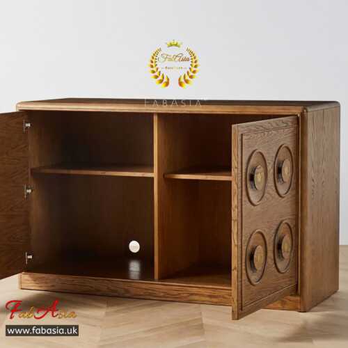 FabAsia Roukly Solid Wood Cabinet 5