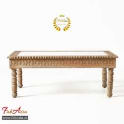 FabAsia Royal Carved Center Table 5