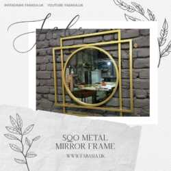 FabAsia SQO Metal Mirror Frame 2