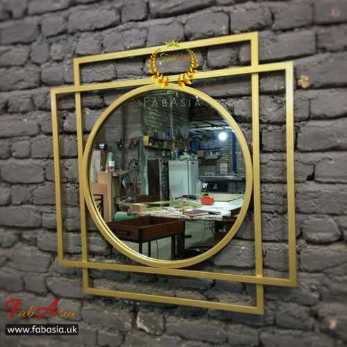 FabAsia SQO Metal Mirror Frame 4