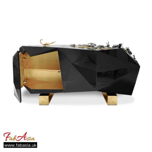 FabAsia Black Diamond Sideboard 1