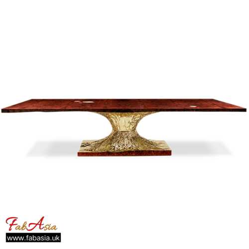 FabAsia Gold Luxury Table 8