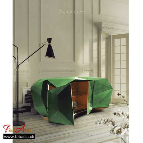 FabAsia Green Diamond Sideboard 2