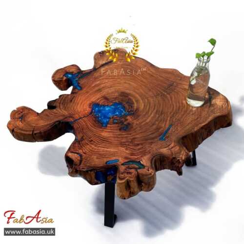 FabAsia Lero blue finish table 2