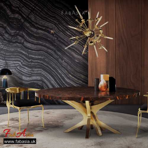 FabAsia Luxury Metal Chair 24