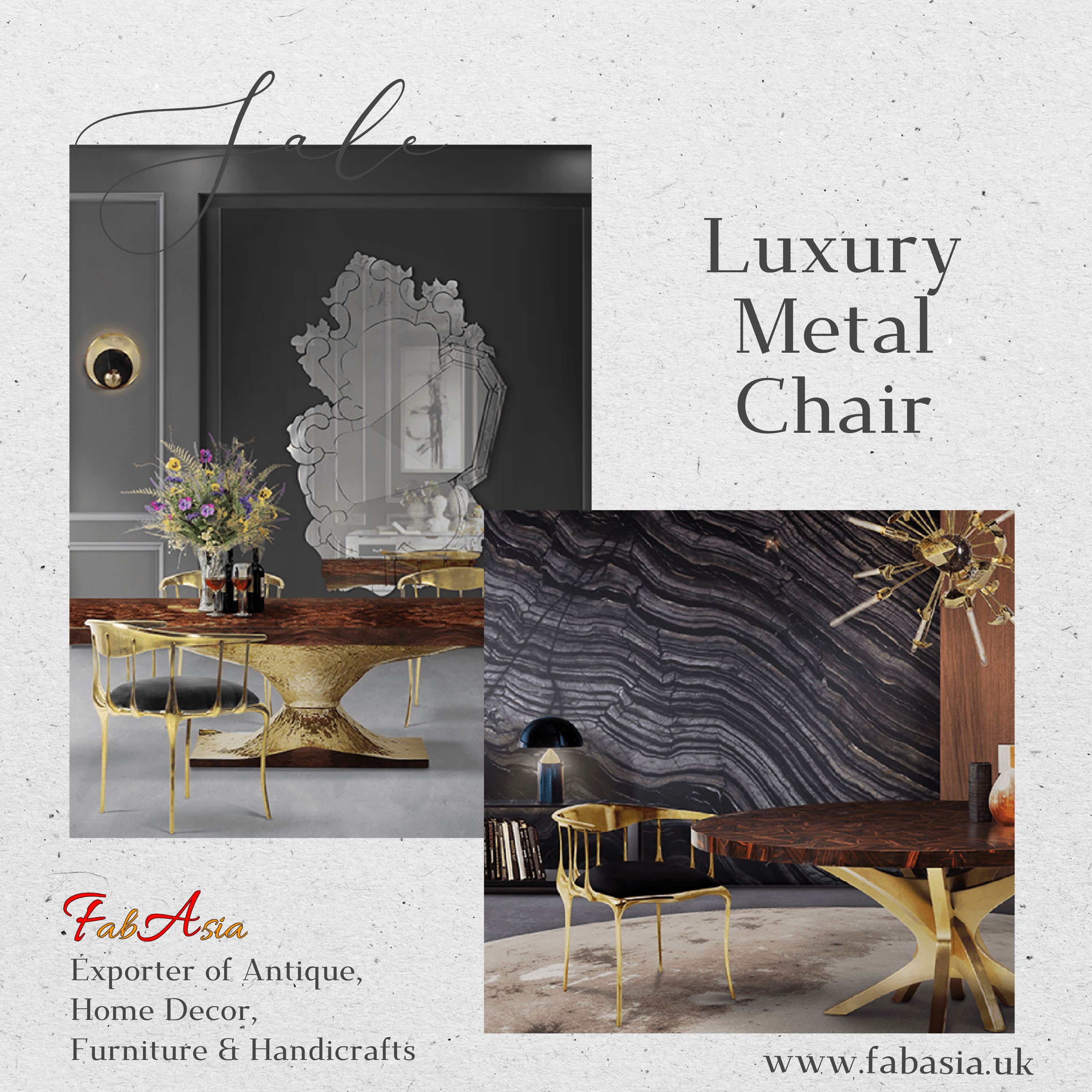 Luxury Metal Chair 37