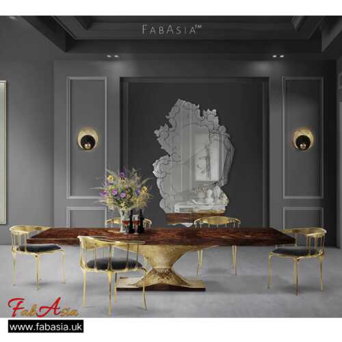 FabAsia Luxury Metal Chair 38