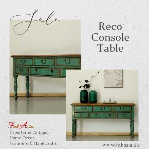 FabAsia Reco Console table 7