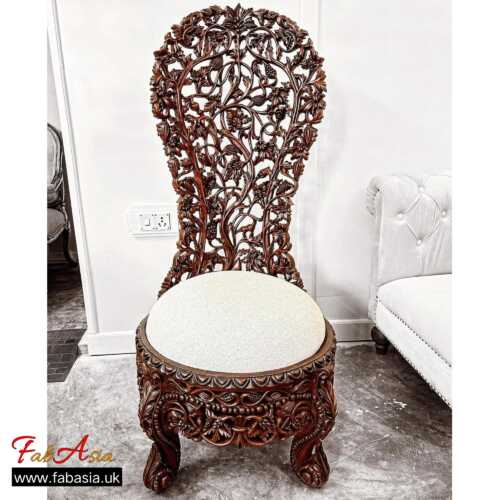 FabAsia Royal Flw Chair 1