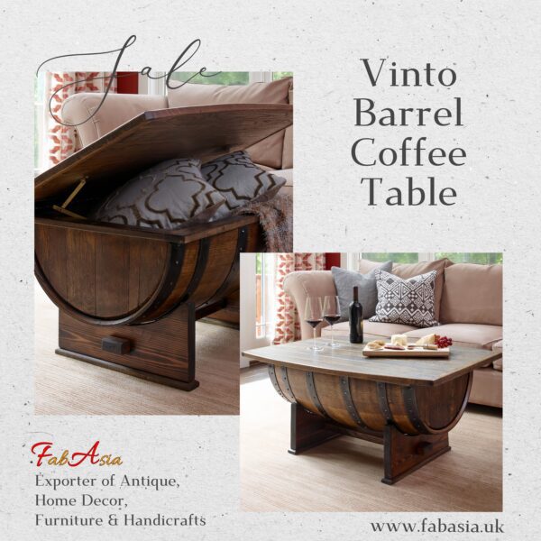 Vinto Barrel Coffee Table 5 scaled