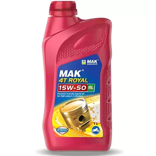 FabAsia 15W50 b 1L b b MAK b b 4T b b Royal b Engine Oil Bottle of 1 Litre