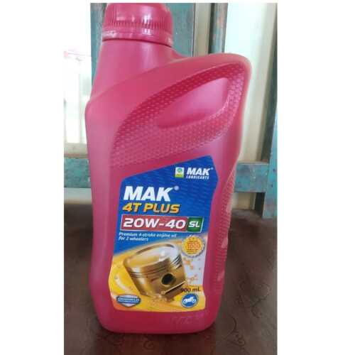 FabAsia 20W40 900ml b MAK b 4T Plus Engine Oil Bottle of b 900 mL b