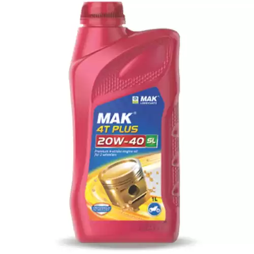 FabAsia 20W40 b MAK b 4T b Plus b Engine Oil Bottle of 1 Litre